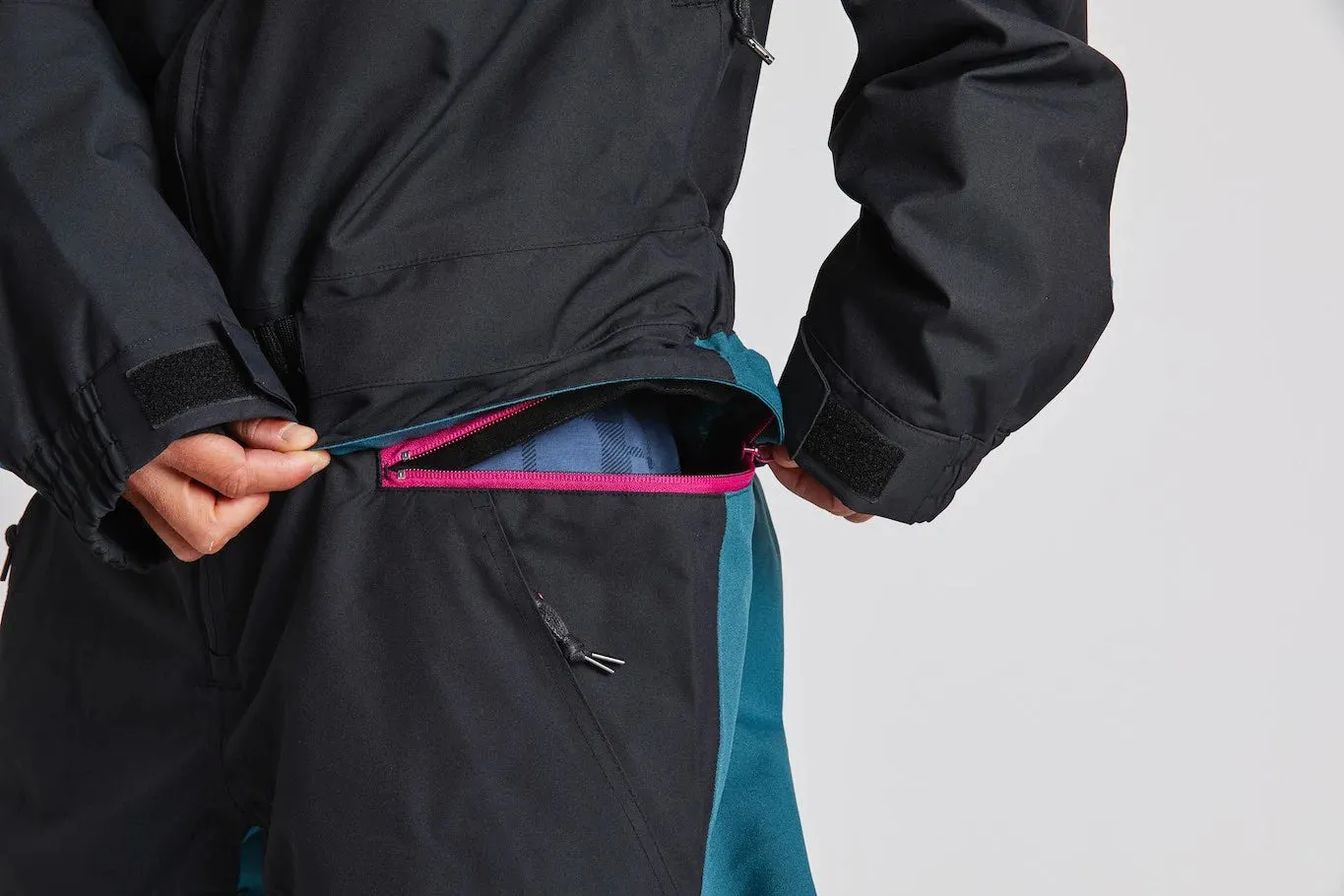 Airblaster Kook One Piece Suit Suit Spruce / Magenta