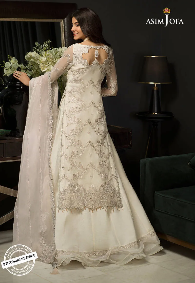 AJN-21 | Asim Jofa Ishq-e-Naubahar Collection 2021 | Unstitched Embroidered Organza Suits