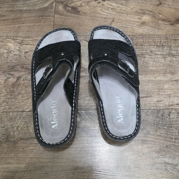 Alegria  Black Women's Sandals Size 37(7)