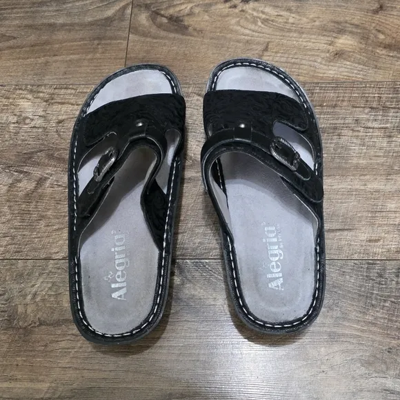 Alegria  Black Women's Sandals Size 37(7)