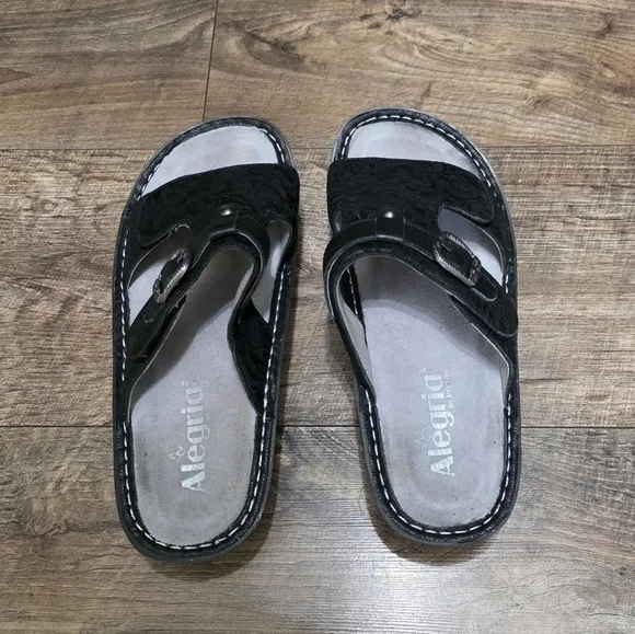 Alegria  Black Women's Sandals Size 37(7)