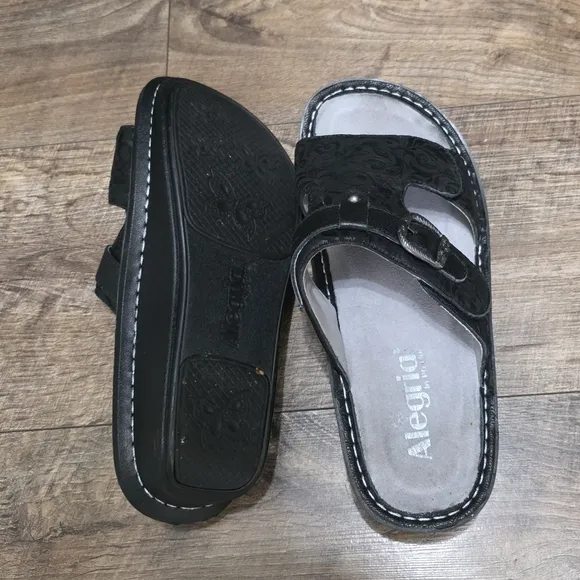 Alegria  Black Women's Sandals Size 37(7)