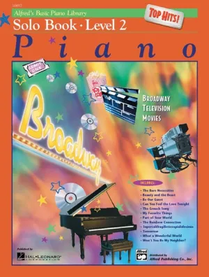 Alfred's Basic Piano Course: Top Hits! Solo Book 2 - with CD