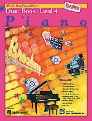 Alfred's Basic Piano Course: Top Hits! Solo Book 4