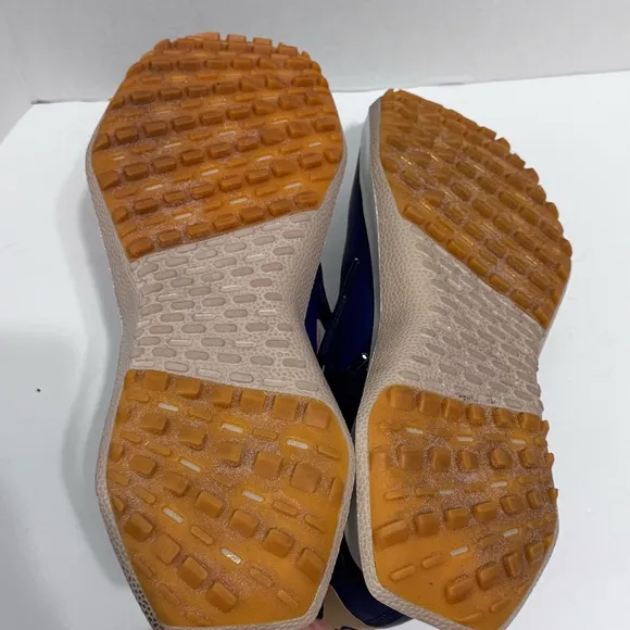 Allbirds Blue and Tan Sneakers Golf Dashers with Cushioned Sole size 13