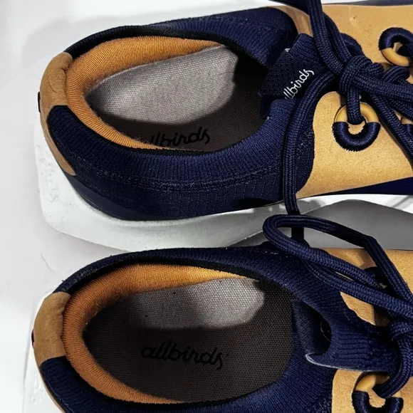 Allbirds Blue and Tan Sneakers Golf Dashers with Cushioned Sole size 13