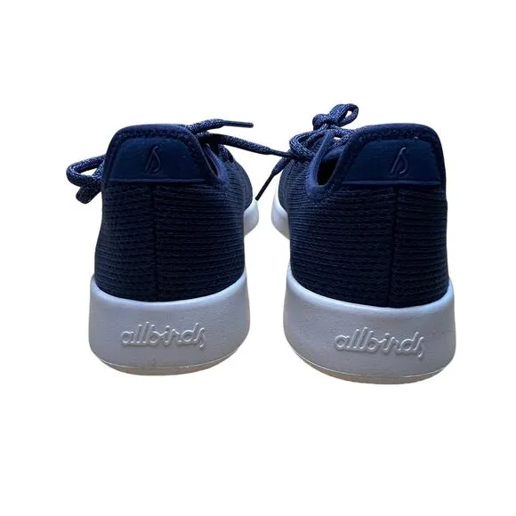 AllBirds Mens 8 Tree Tree Runner Marine Blue Comfort Light Sneakers NIB