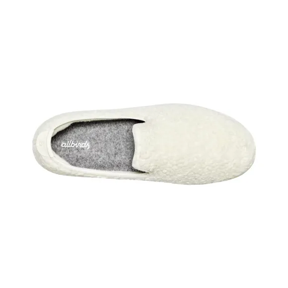 Allbirds Natural White Cozy Soft Merino Wool Lounger Fluff Slip-ons Size 13