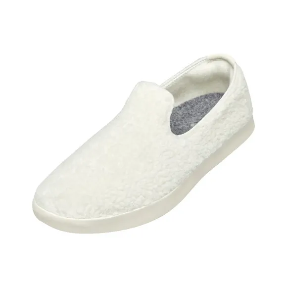 Allbirds Natural White Cozy Soft Merino Wool Lounger Fluff Slip-ons Size 13