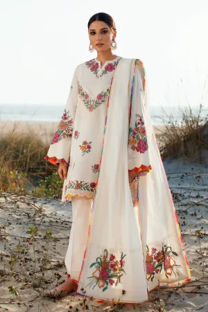 ALLYSIAH (ZL22-10 B) | Zaha Summer Lawn Collection 2022 | Unstitched Embroidered Lawn Suits