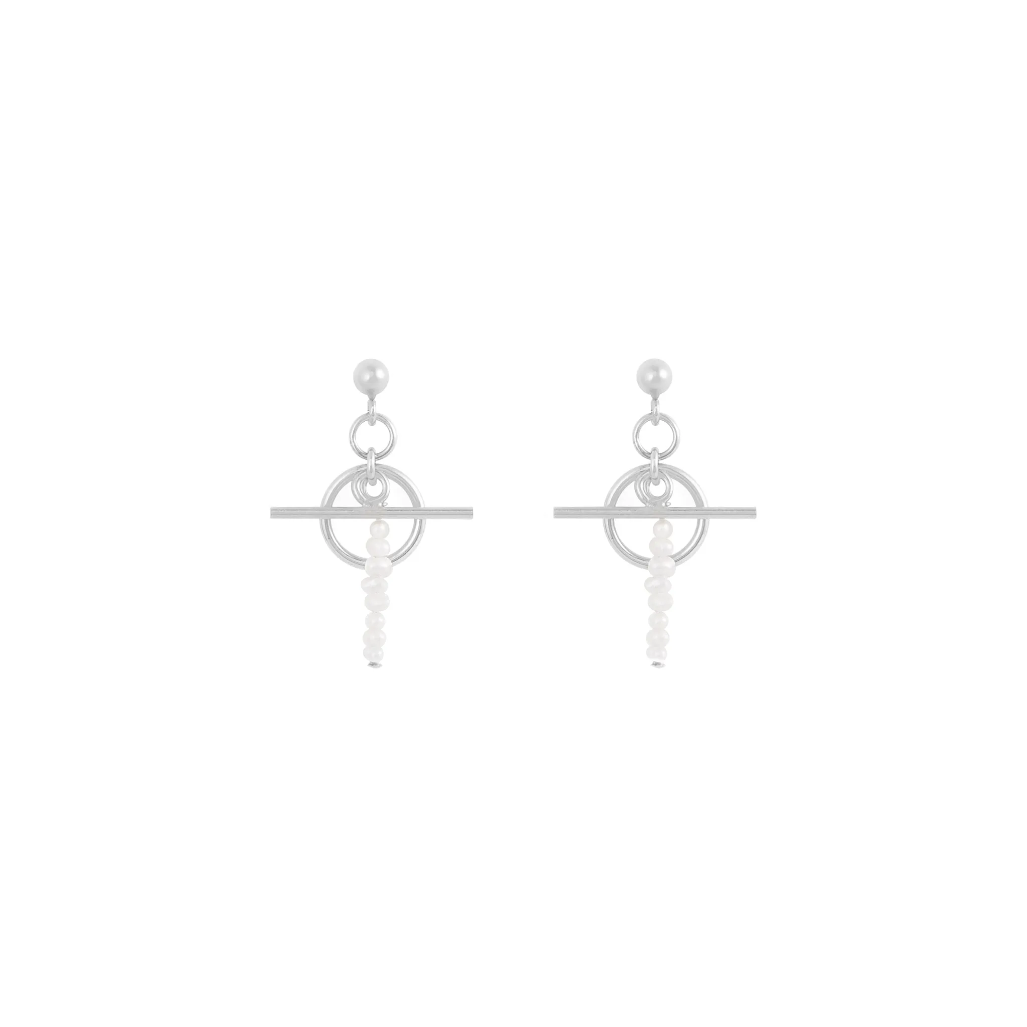 Alma Earrings - Silver