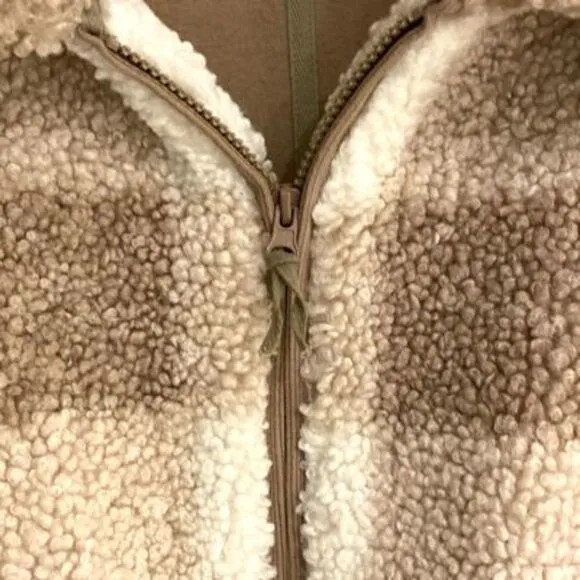 AMARYLLIS Jacket Tan and Cream Size 2X