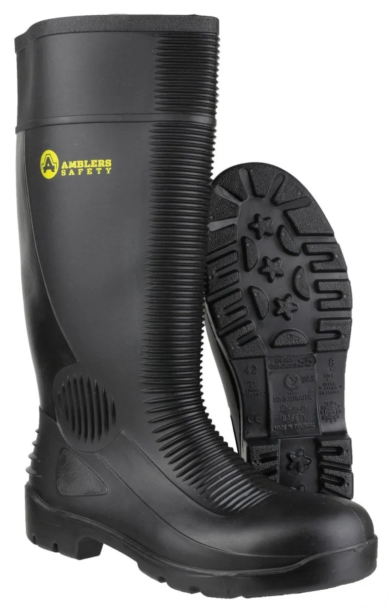 Amblers FS100 Admin Construction Safety Wellington Boots