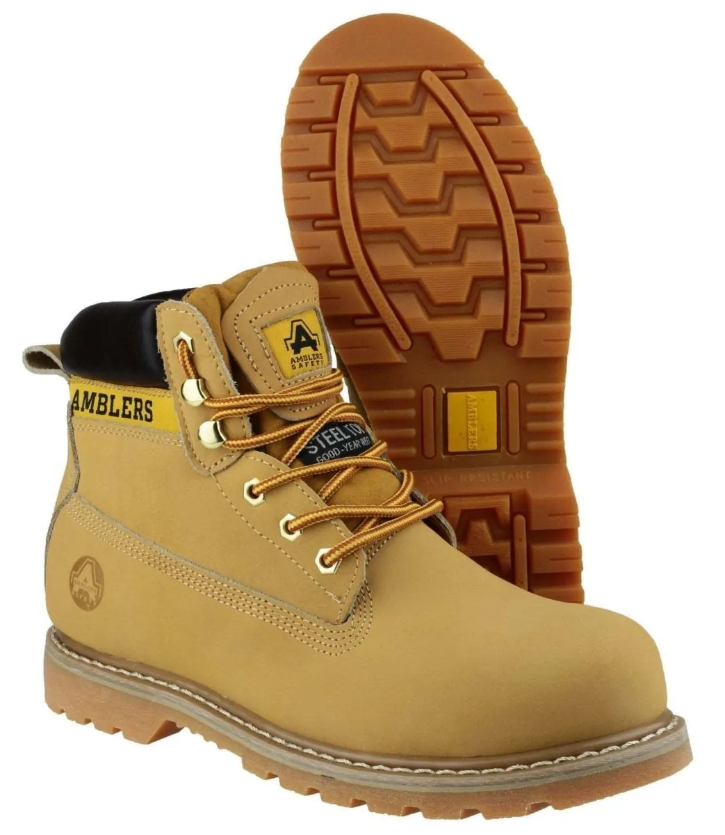 Amblers FS7 Steel Toe & Midsole Goodyear Welted Safety Boots
