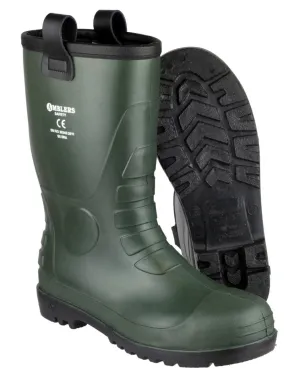Amblers FS97 PVC Safety Wellington Rigger Boots