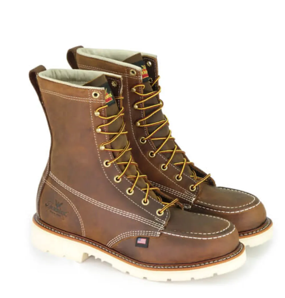 AMERICAN HERITAGE – 8″ TRAIL CRAZY HORSE SAFETY TOE – MOC TOE MAXWEAR90 8044-4378