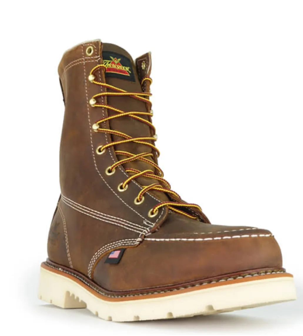AMERICAN HERITAGE – 8″ TRAIL CRAZY HORSE SAFETY TOE – MOC TOE MAXWEAR90 8044-4378