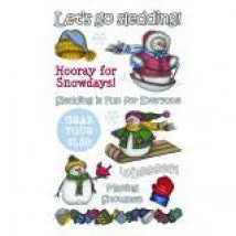 American Traditional Designs - Rub-ons - Sledding