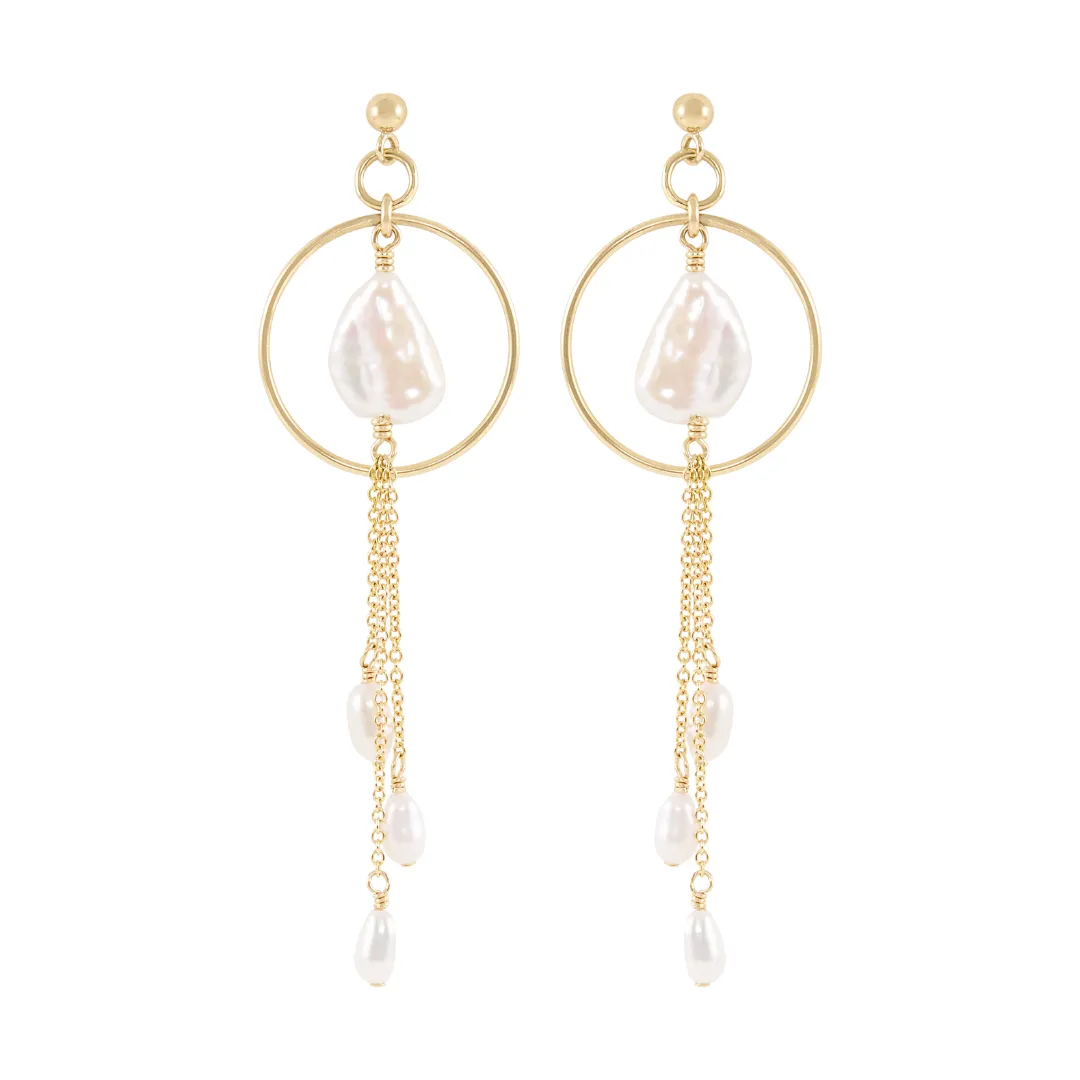 Anita Earrings - Gold