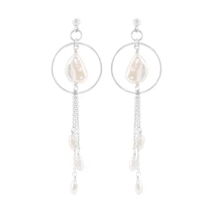 Anita Earrings - Silver