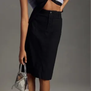 Anthropologie Maeve Colette Black Skirt XLarge