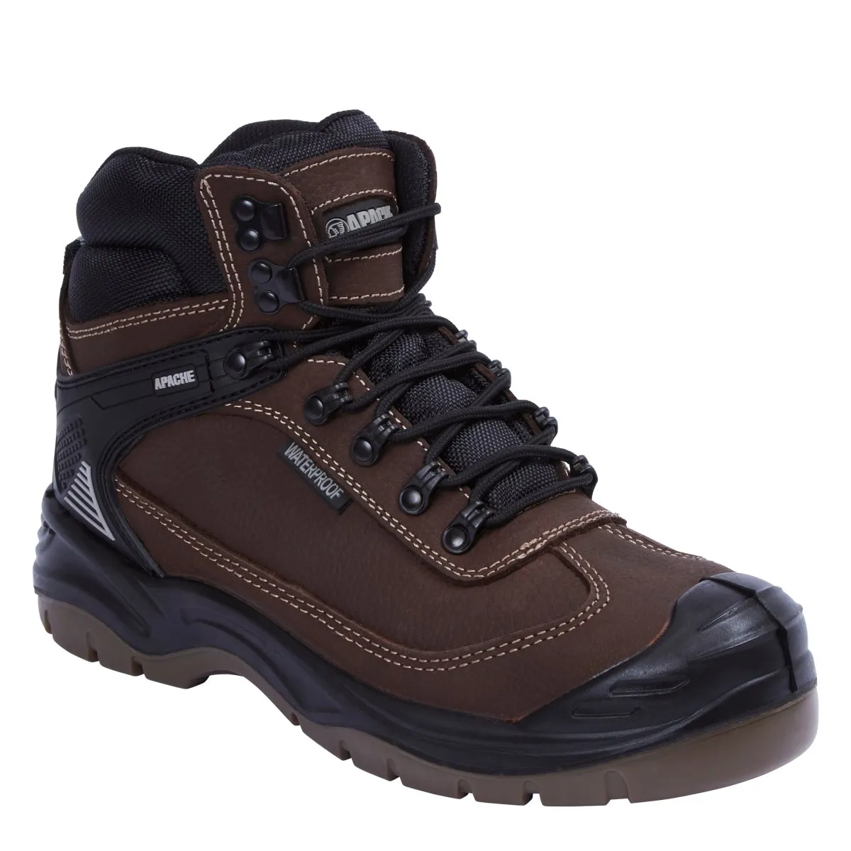 Apache Ranger Waterproof Steel Toe Cap Hiker Safety Boots