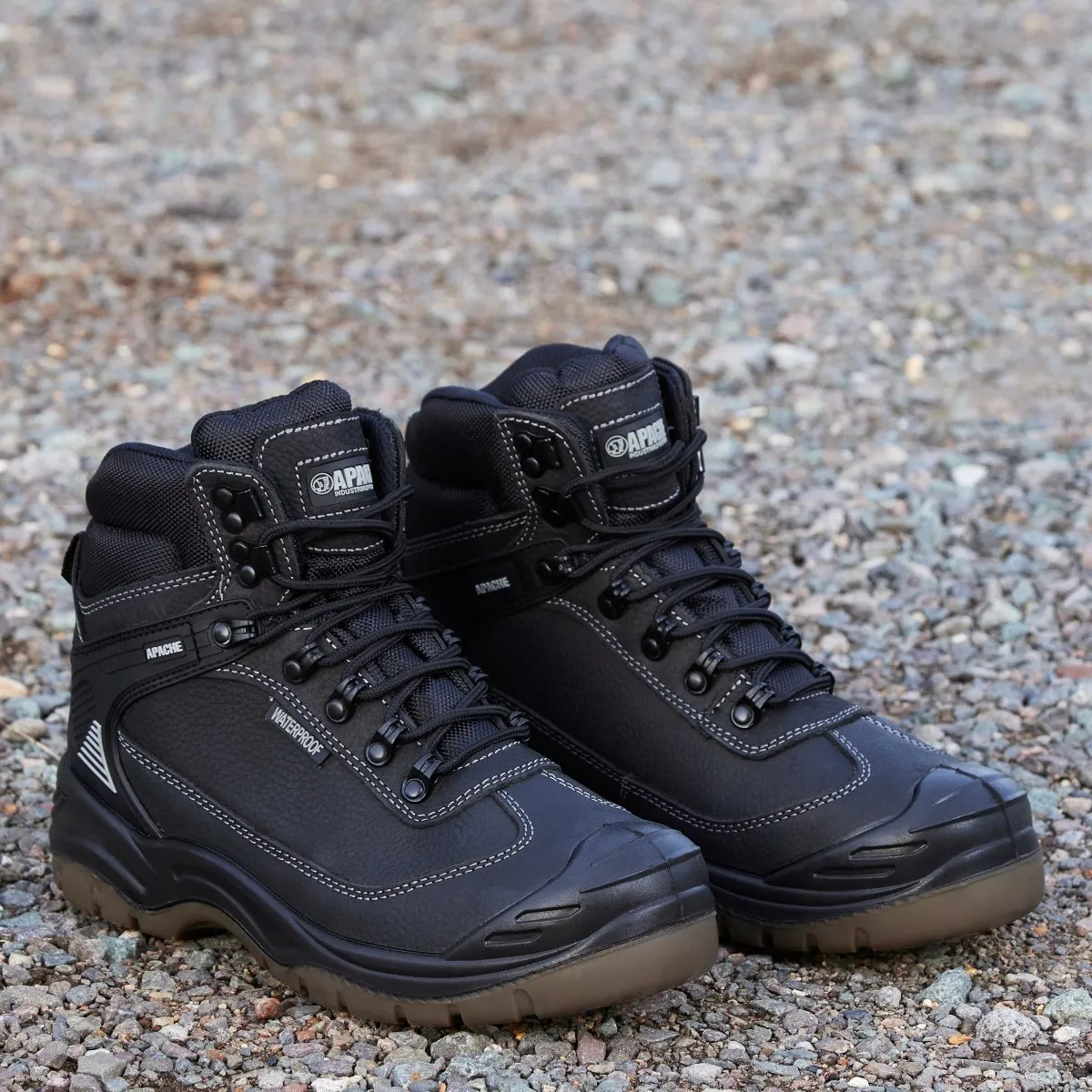 Apache Ranger Waterproof Steel Toe Cap Hiker Safety Boots