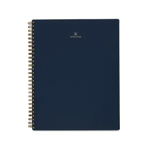 Appointed Notebook in Oxford Blue(L), Lined/Grid/Blank