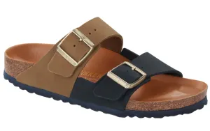 Arizona split midnight/mud green unbuckle leather - narrow
