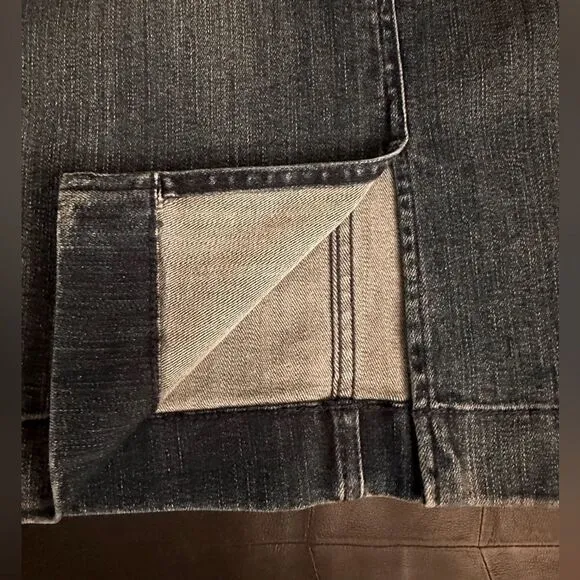 Armani EXChange Pencil Cut Denim Skirt