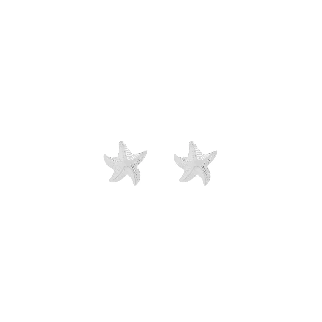 Asterias Earrings - Silver