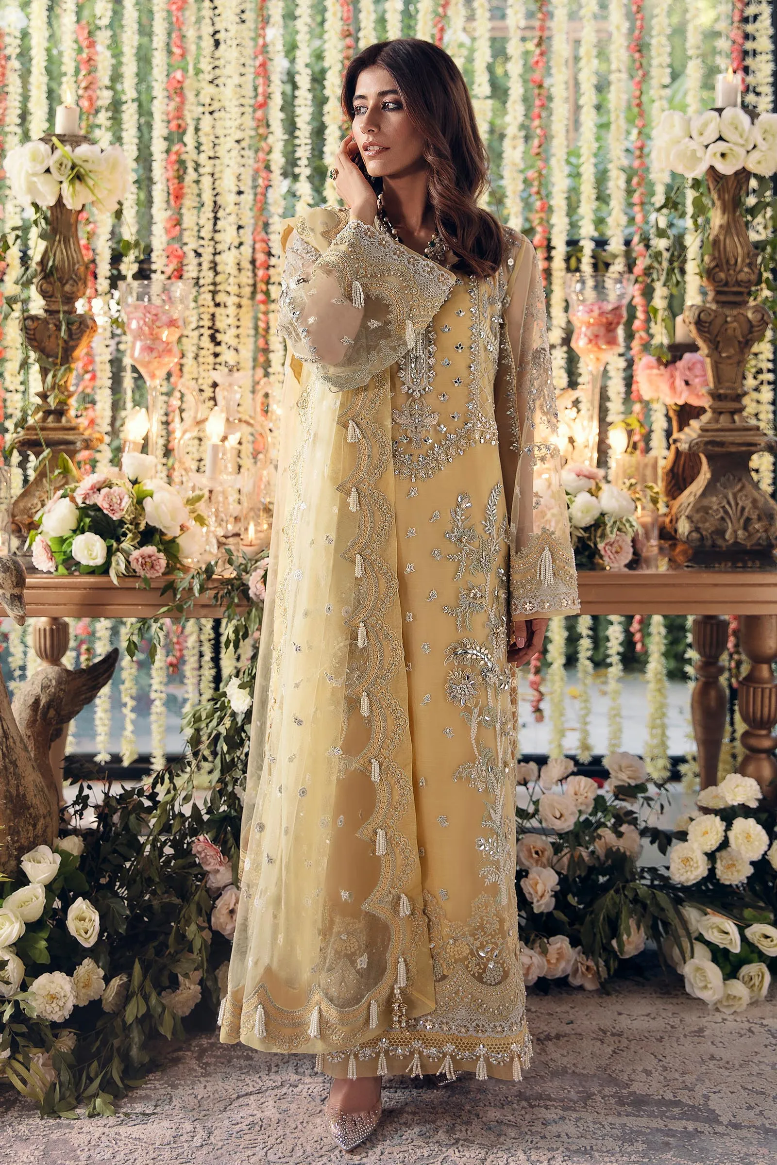 ASTRELLA (ZRW-20744) | Zaha Gossamer RTW Collection 2022 | Stitched Embellished Suits