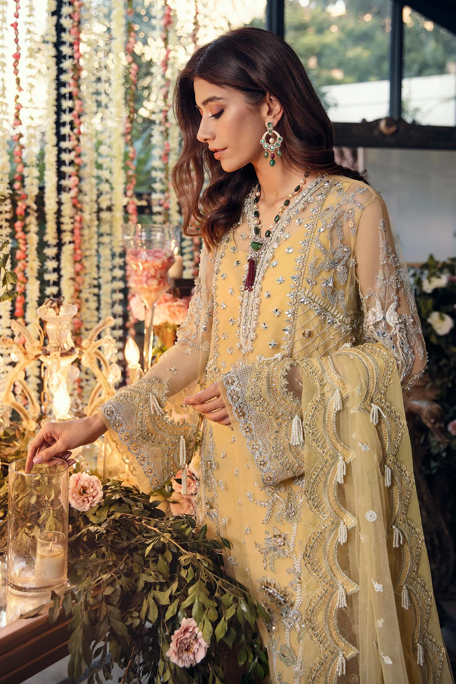 ASTRELLA (ZRW-20744) | Zaha Gossamer RTW Collection 2022 | Stitched Embellished Suits