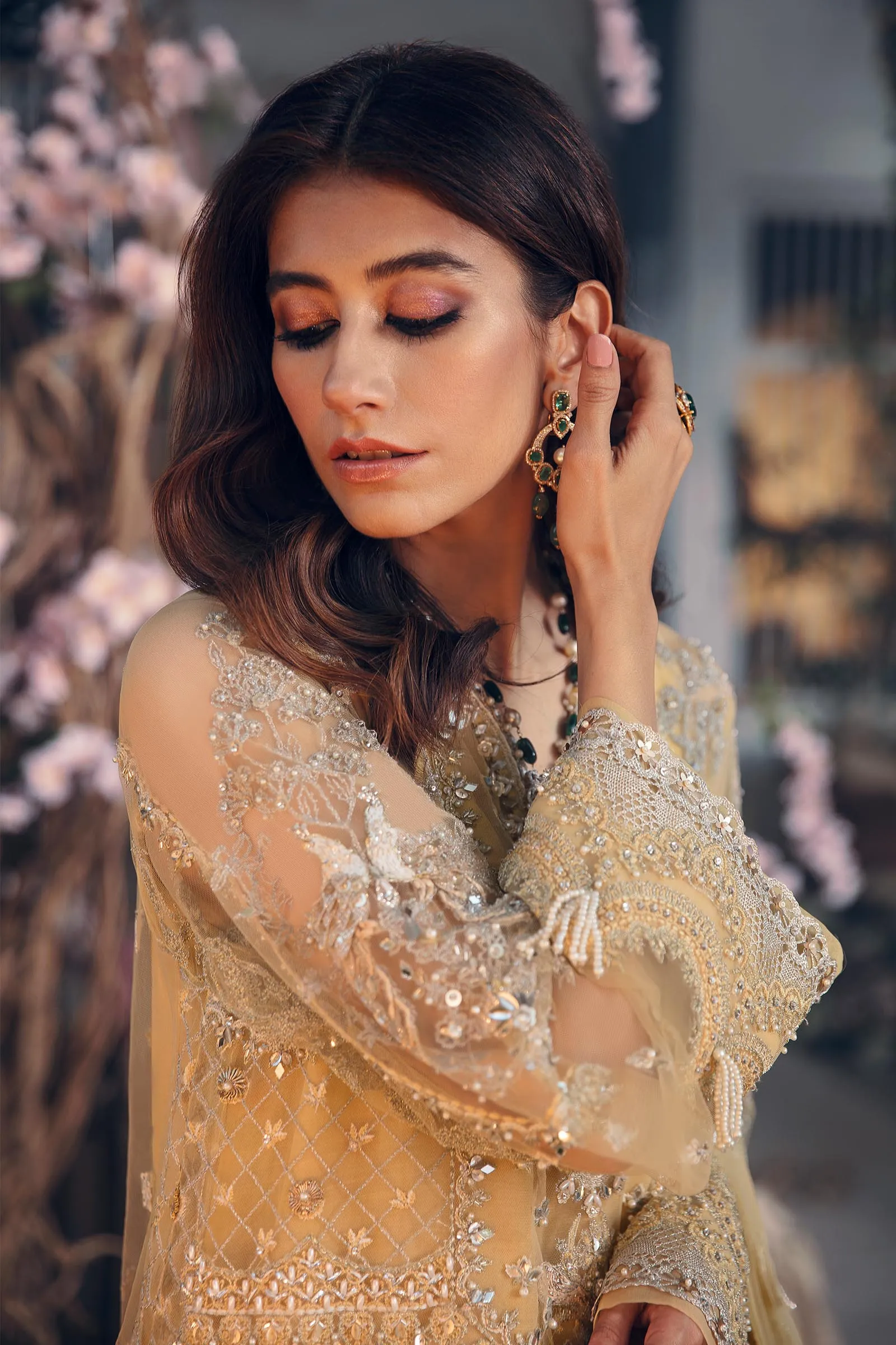 ASTRELLA (ZRW-20744) | Zaha Gossamer RTW Collection 2022 | Stitched Embellished Suits