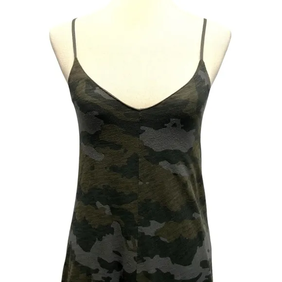ATM Anthony Thomas Melillo Camouflage Cotton Jersey Knit Casual Dress Women’s XS