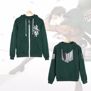 Attack on Titan Survey Corp Costume Hoodie