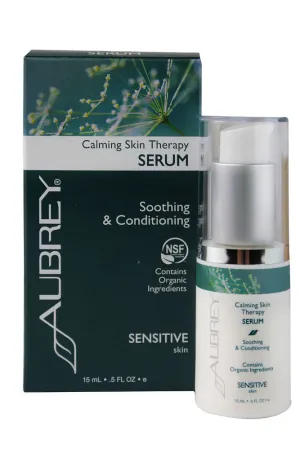 Aubrey Calming Skin Therapy Soothing & Conditioning Serum -- 0.5 Fl Oz