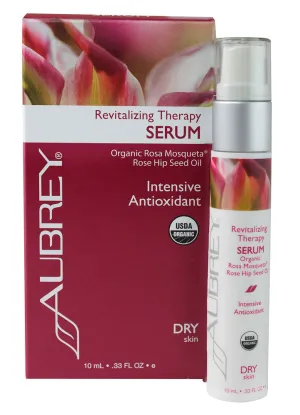 Aubrey Organics, Revitalising Therapy Serum, 10ml