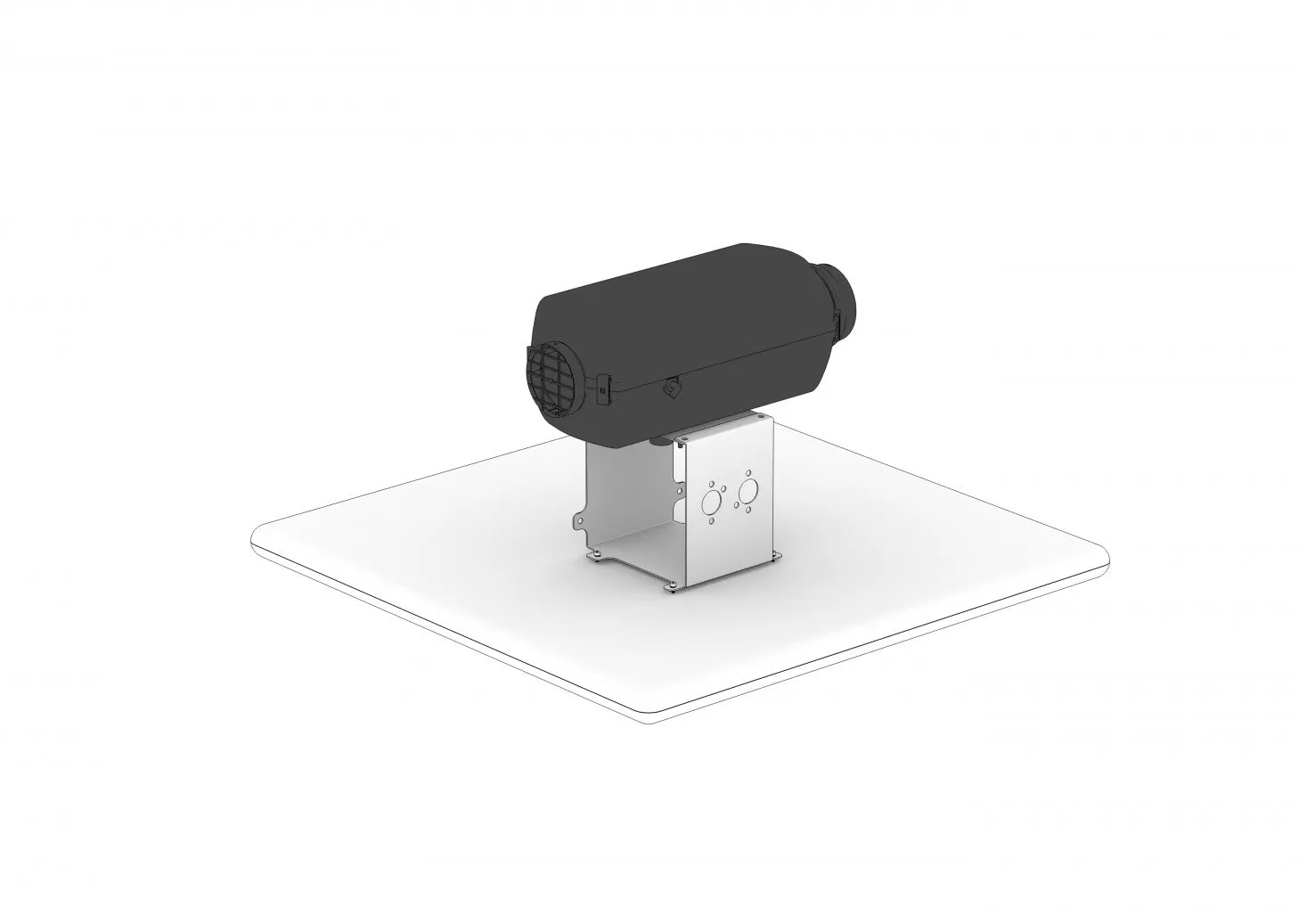 Autoterm Universal Mounting Bracket Air 2D Air 4D - Multi-Use