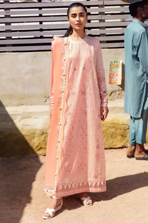 AYSEL (ZL23-02 B) | Zaha Lawn Collection 2023 | Embroidered Unstitched Lawn Suits