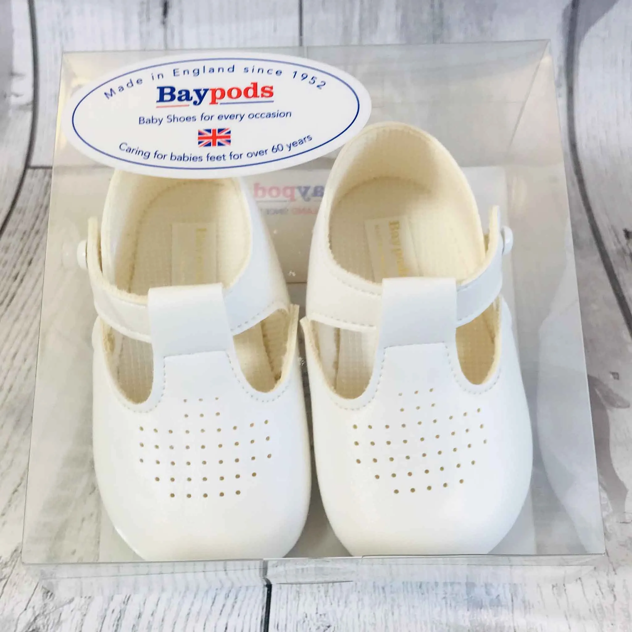 Baby Boy  Shoes - White Crib Shoes