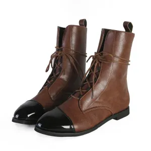 Bailey | Women Warm Lace Up Ankle High Boots | Stylish