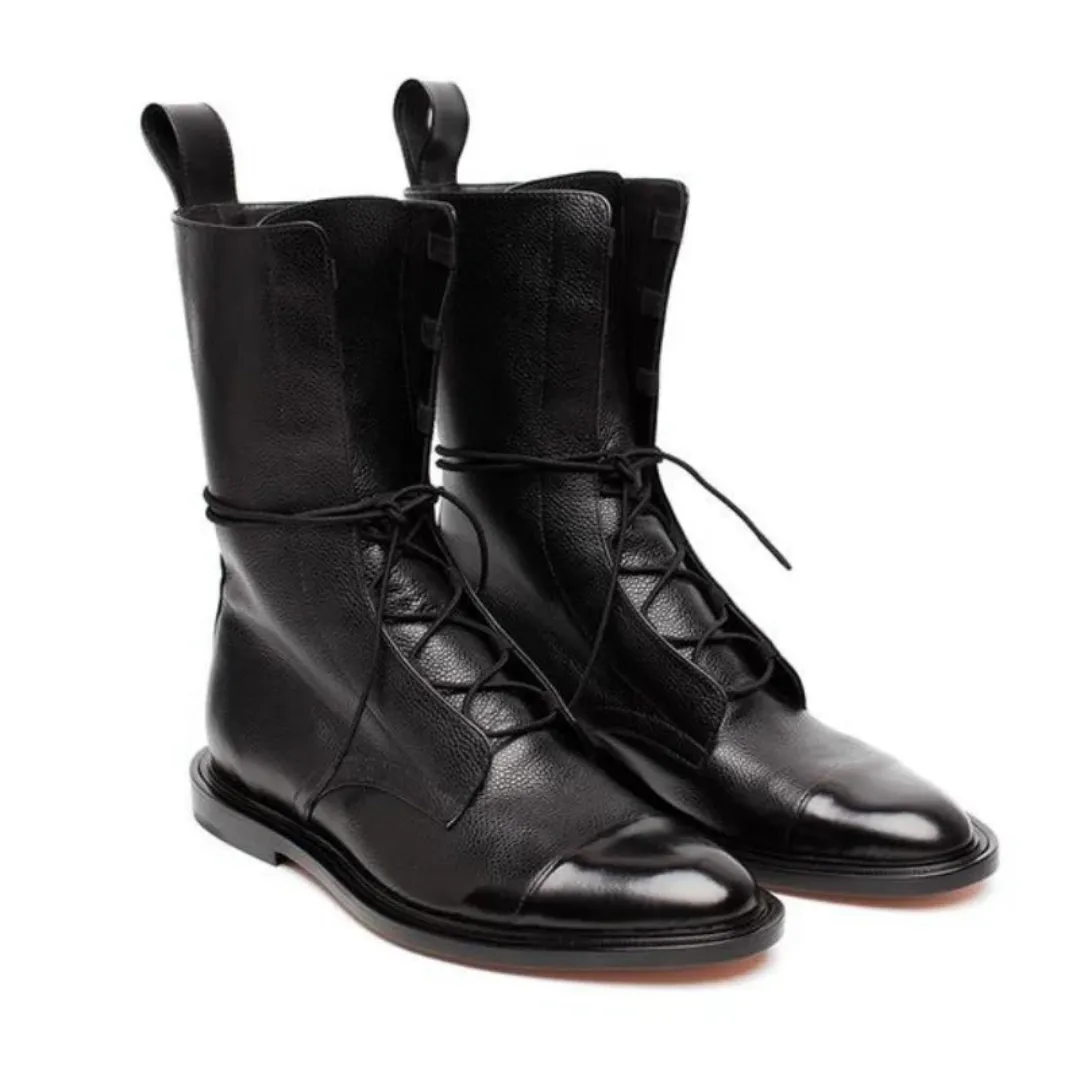 Bailey | Women Warm Lace Up Ankle High Boots | Stylish