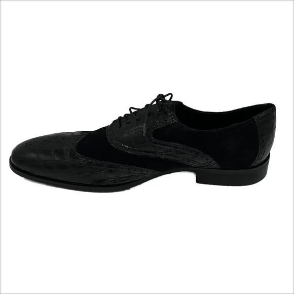 Baldi London Men's Glenfarg Dress Shoe in Black Size 9