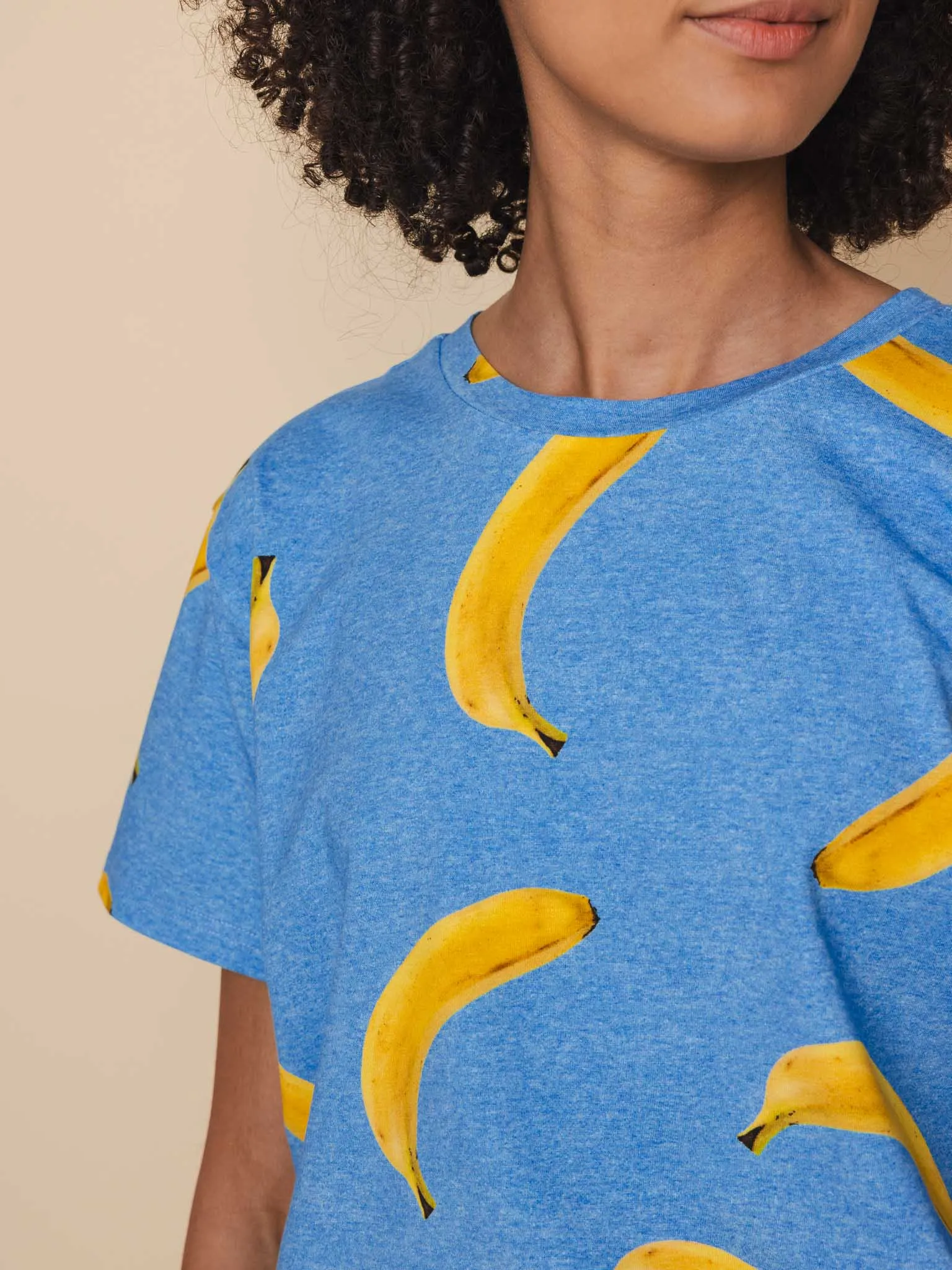 Banana Blue T-shirt en Shorts set Dames