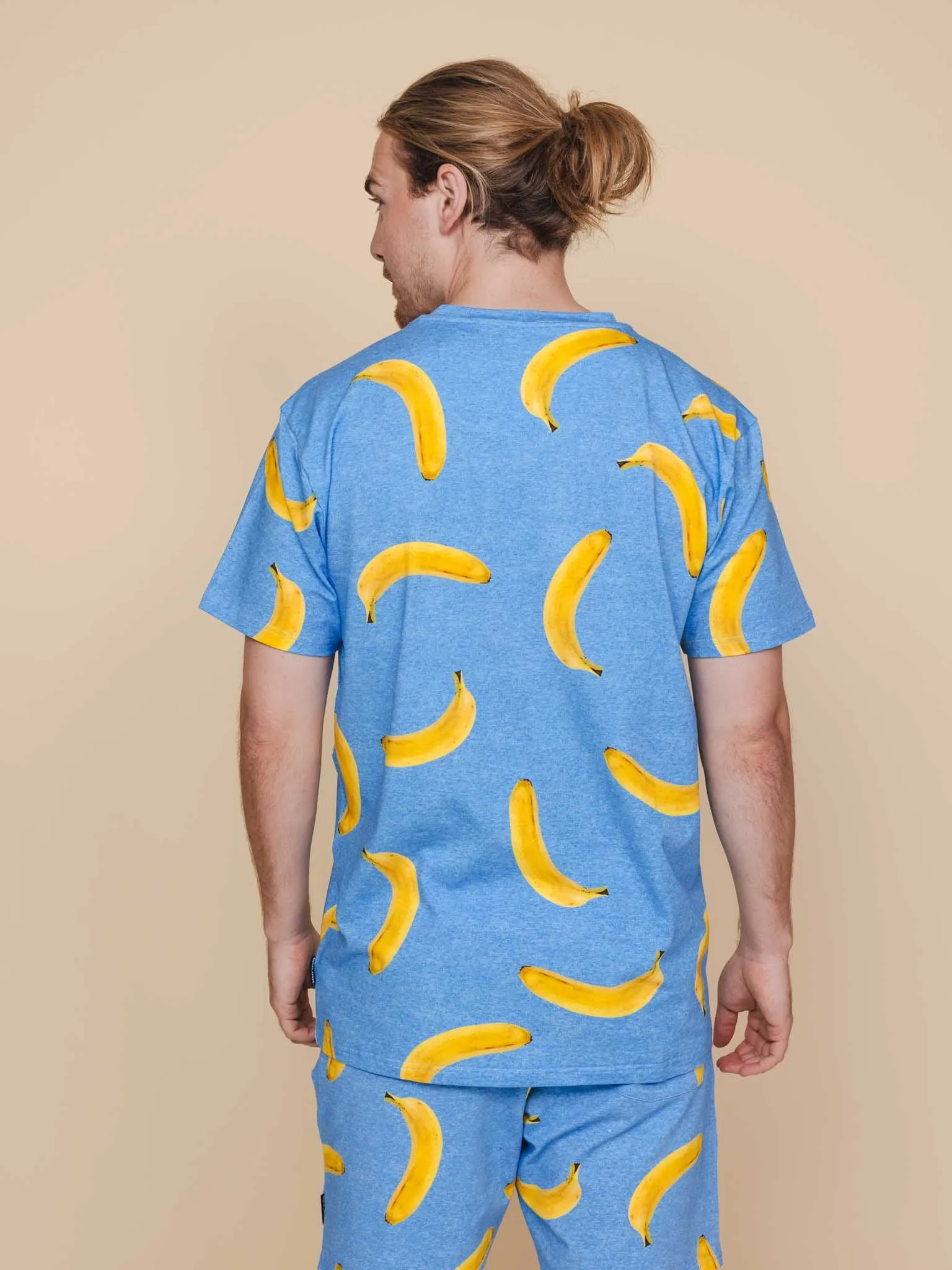 Banana Blue T-shirt en Shorts set Heren