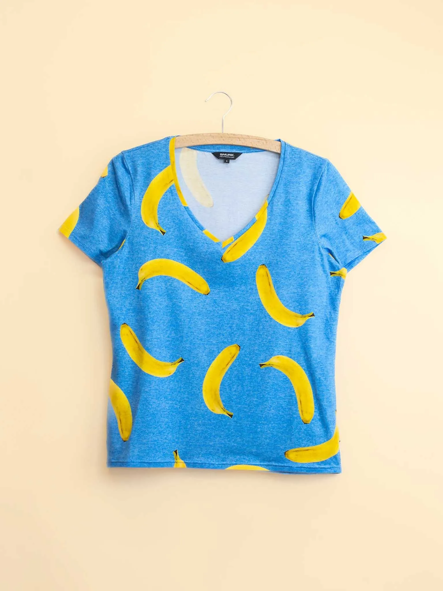 Banana Blue V-neck T-shirt en Shorts set Dames