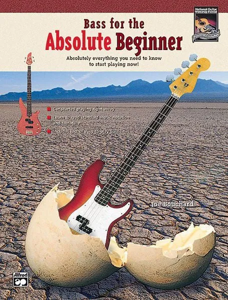 Bass for the Absolute Beginner (Book & CD)