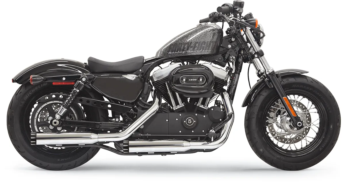 Bassani Manufacturing BE30T Fluted Billet End Cap for 3in. Firepower Slip-Ons - Black