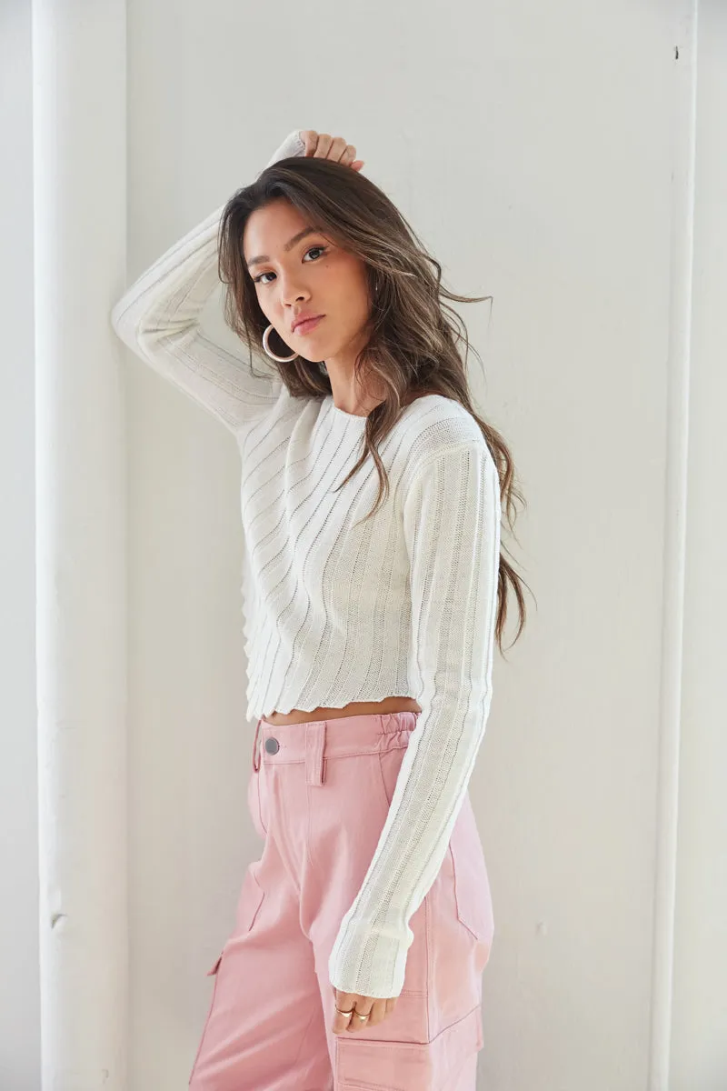 Becka Knit Crop Top